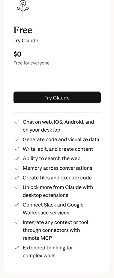 Plan gratis de Claude