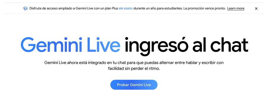 gemini.google · Gemini Live