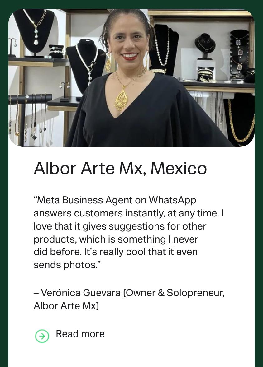 Tarjeta oficial: Albor Arte Mx, Mexico — testimonio de Verónica Guevara